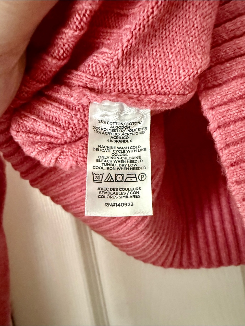 NWT LOFT Pink Relaxed Everyday Sweater - S - Picture 4 of 5